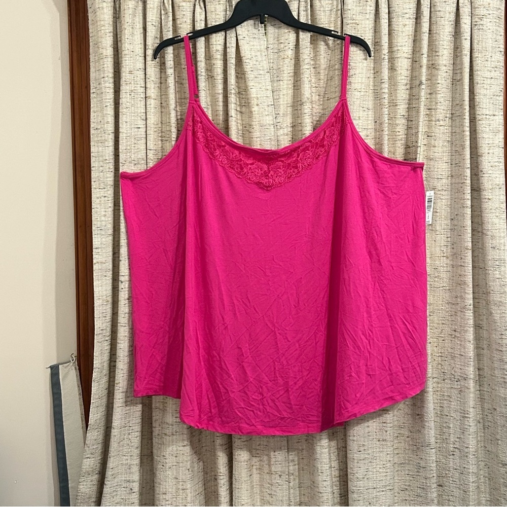 Torrid Super Soft Lace Inset Sleeveless Sleep Cami - 6X